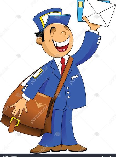 عکس آقای پستچی