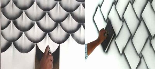 عکس ایده نقاشی سه بعدی