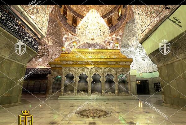 عکس از ضریح امام حسین