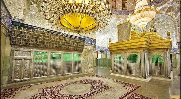 عکس از ضریح امام حسین