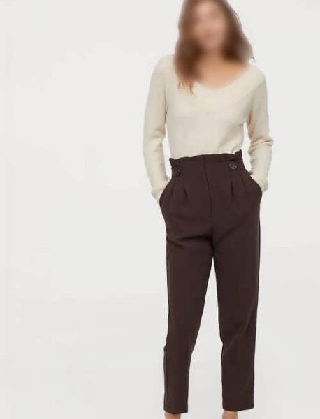 عکس شلوار قهوه ای