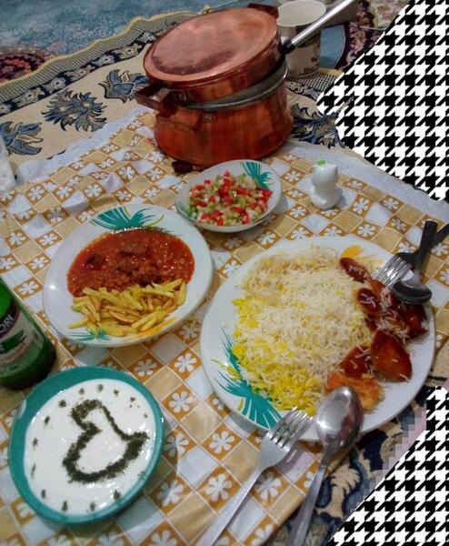 عکس غذای عزاداری