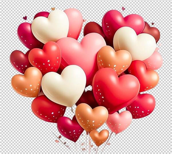 عکس قلب عاشقانه گل