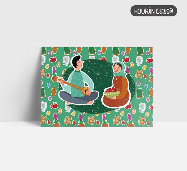عکس سیزده بدر کارتونی