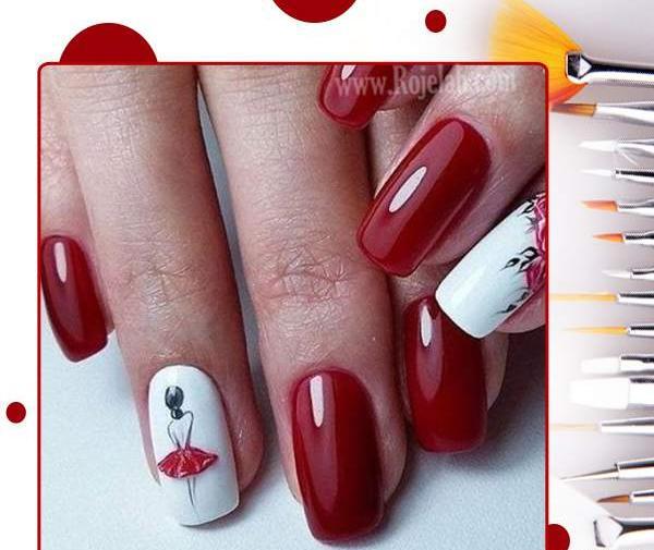 عکس طراحی ناخن جدید