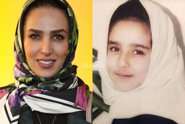 عکس کودکی سوگل طهماسبی