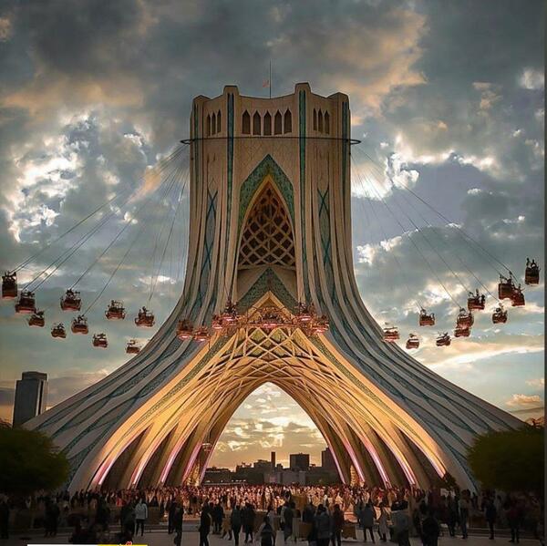 عکس برج آزادی