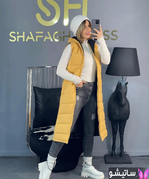 عکس پافر دخترانه بلند