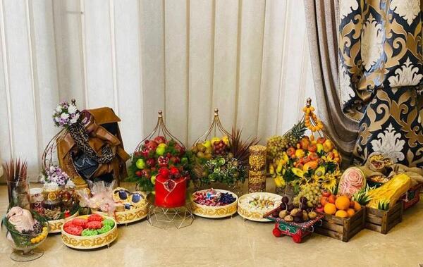 عکس ایده تزیینات شب یلدا