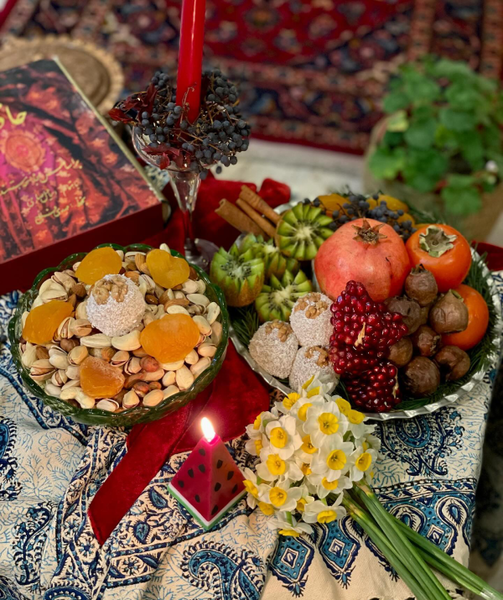 عکس ایده تزیینات شب یلدا