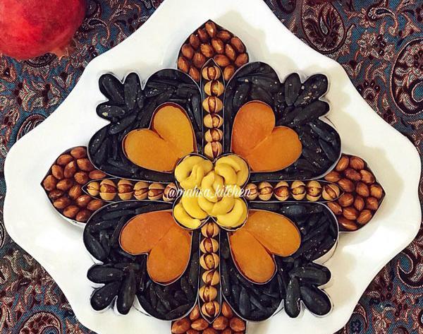 عکس ایده تزیینات شب یلدا