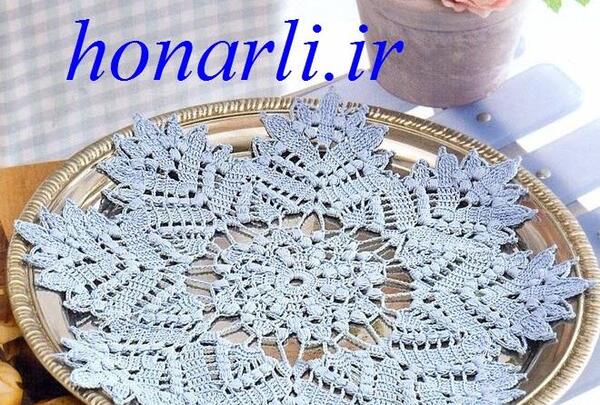 عکس ایده هفت سین قلاب بافی