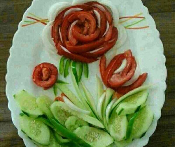 عکس های تزیین غذا