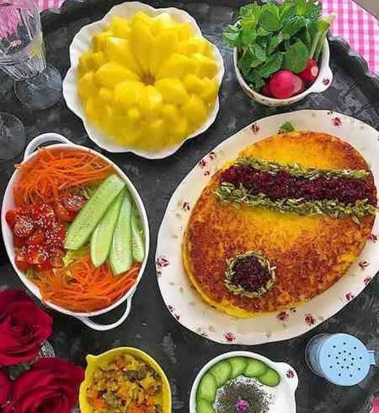 عکس های تزیین غذا