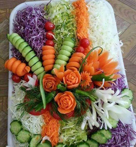 عکس های تزیین غذا