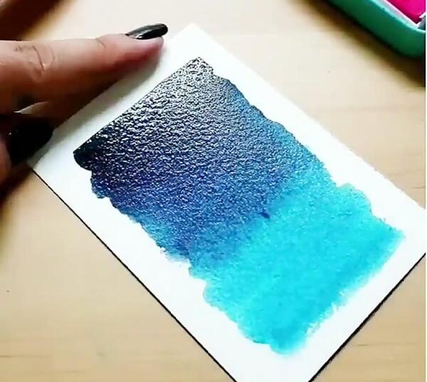 عکس طرح نقاشی ساده با آبرنگ