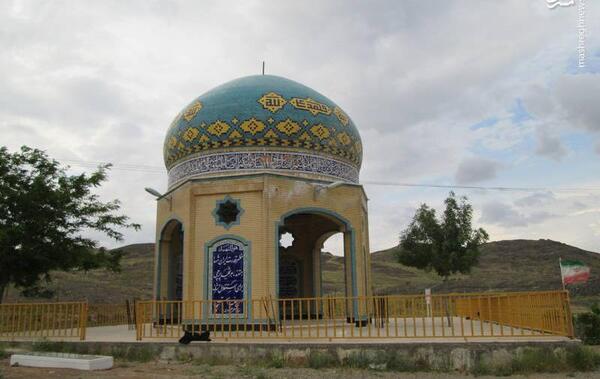 عکس سنگ قبر شهید عباس بابایی