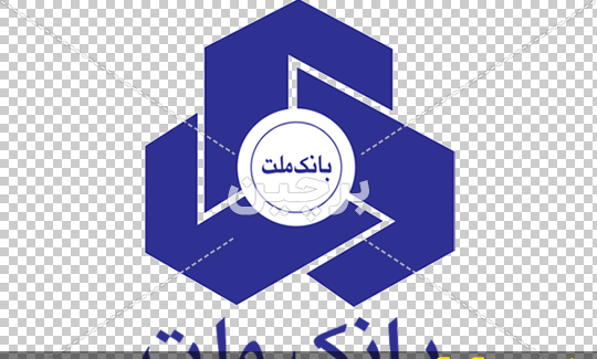 عکس لوگو بانک ملت