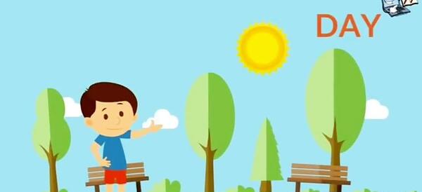 عکس شب و روز کارتونی