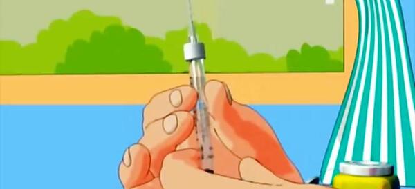عکس کارتونی آمپول