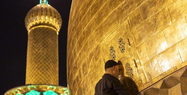 عکس پرچم حرم امام حسین