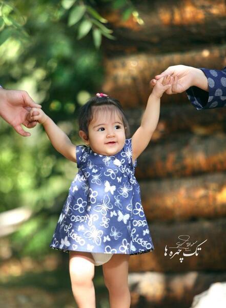 عکس کودک فضای باز