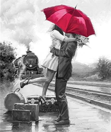 عکس چتر نقاشی