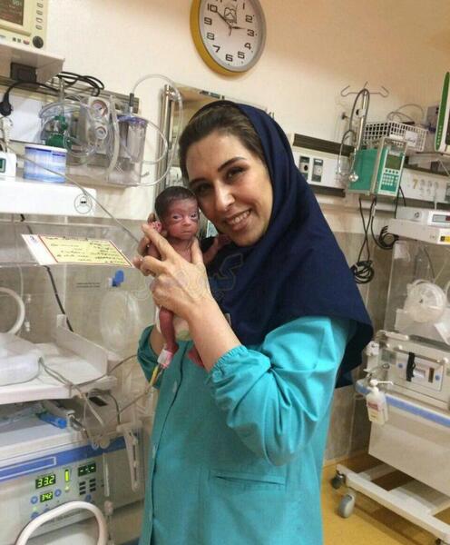 عکس نوزاد ایرانی
