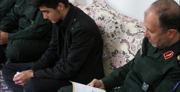 عکس شهید جابر صمدی