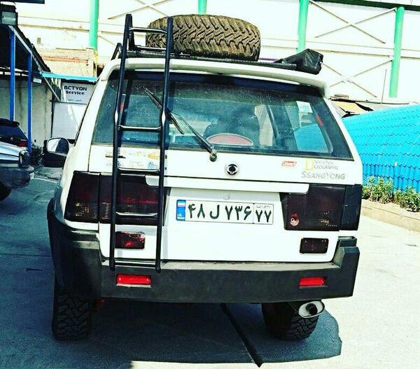 عکس ماشین ssangyong musso