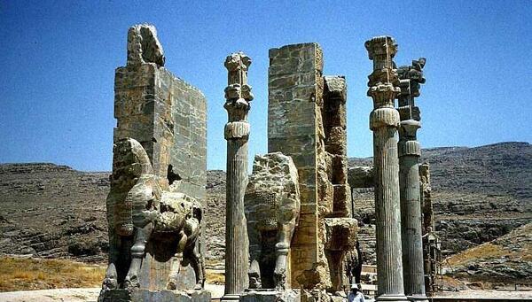 عکس خرابه های تخت جمشید