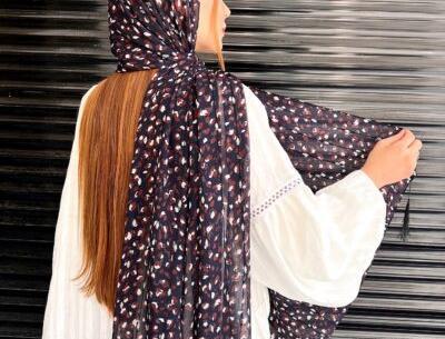 عکس شال سفید مشکی
