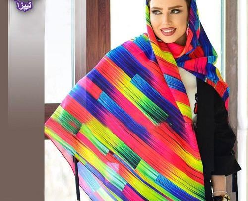 عکس شال سفید مشکی