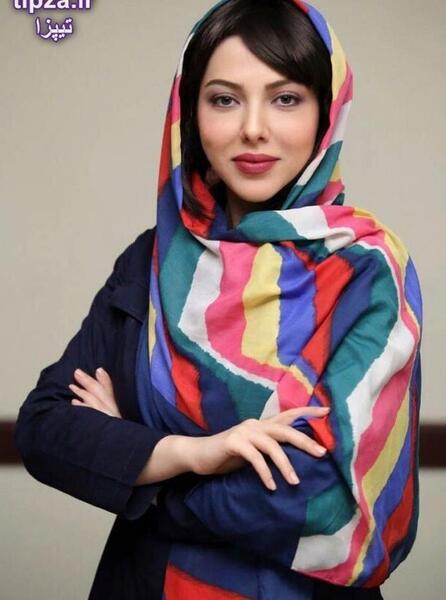 عکس شال سفید مشکی