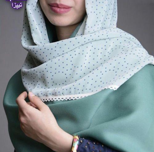عکس شال سفید مشکی