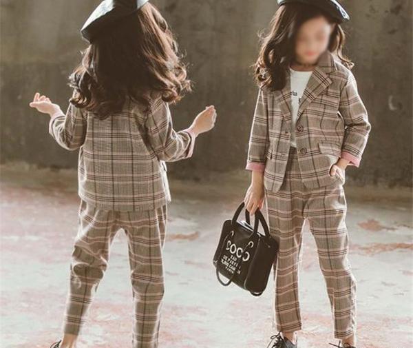 عکس کت و شلوار سبز دخترانه