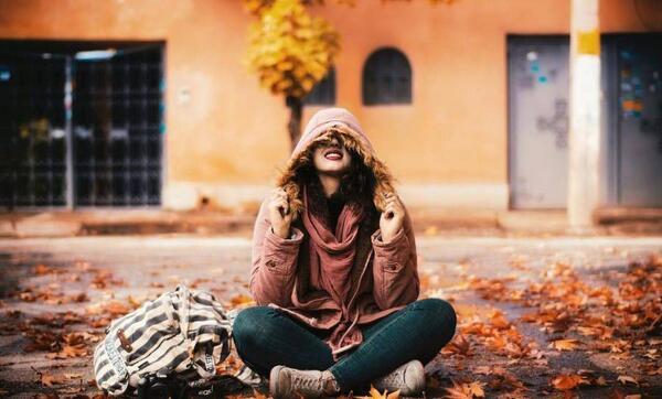 عکس های ژست پاییزی