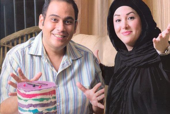 عکسهای رضا داوودنژاد و همسرش غزل بدیعی