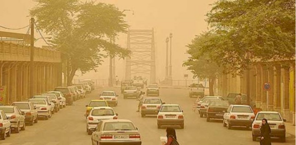 عکس آلودگی اهواز