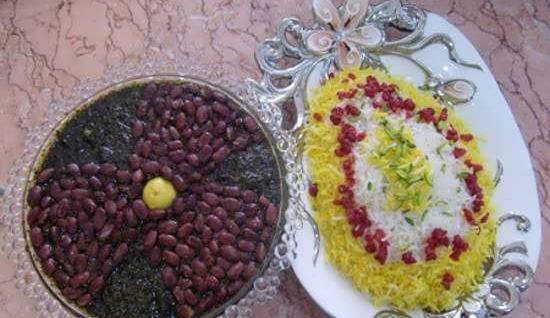 عکس قورمه سبزی ایرانی