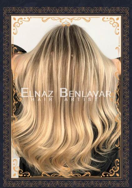 عکس رنگ مو و مش