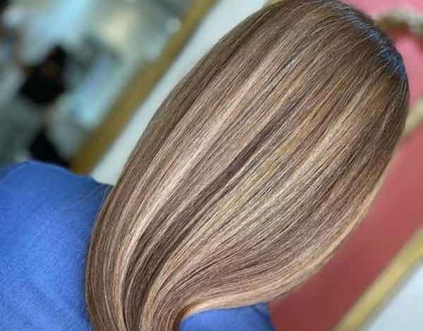 عکس رنگ مو و مش