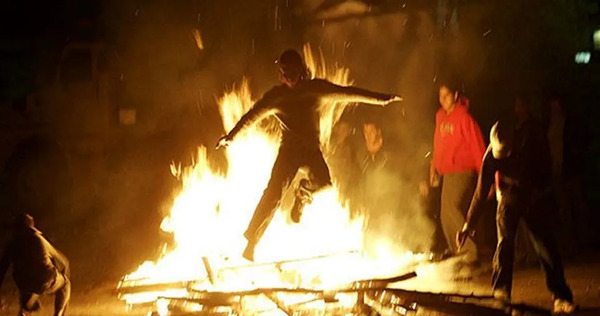 عکس سوختگی چهارشنبه سوری