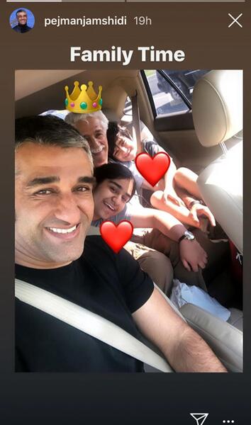 عکس دوست دختر پژمان
