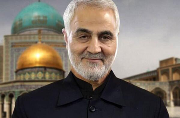 عکس سردار سلیمانی مشهد