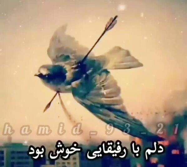 عکس نوشته رفاقت یک طرفه