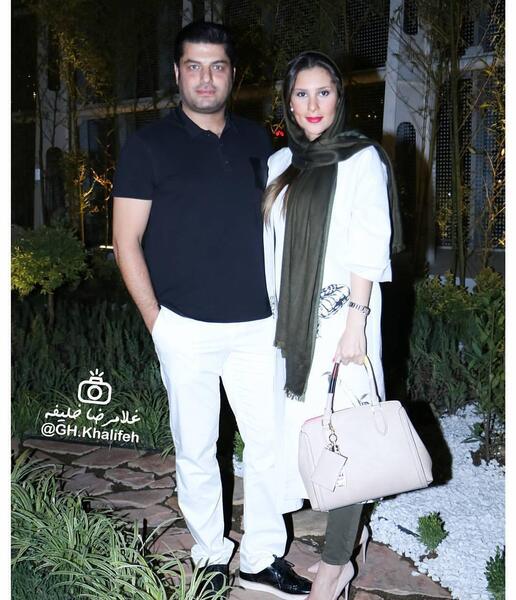 عکس خاله قاصدک و همسرش