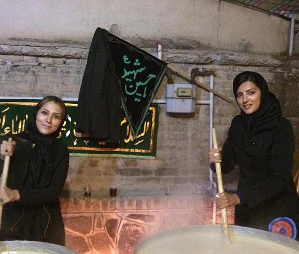 عکس خاله قاصدک و همسرش