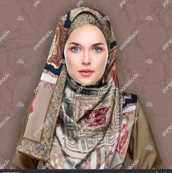 عکس روسری صورتی