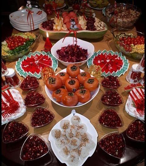 عکس تزیینات یلدایی